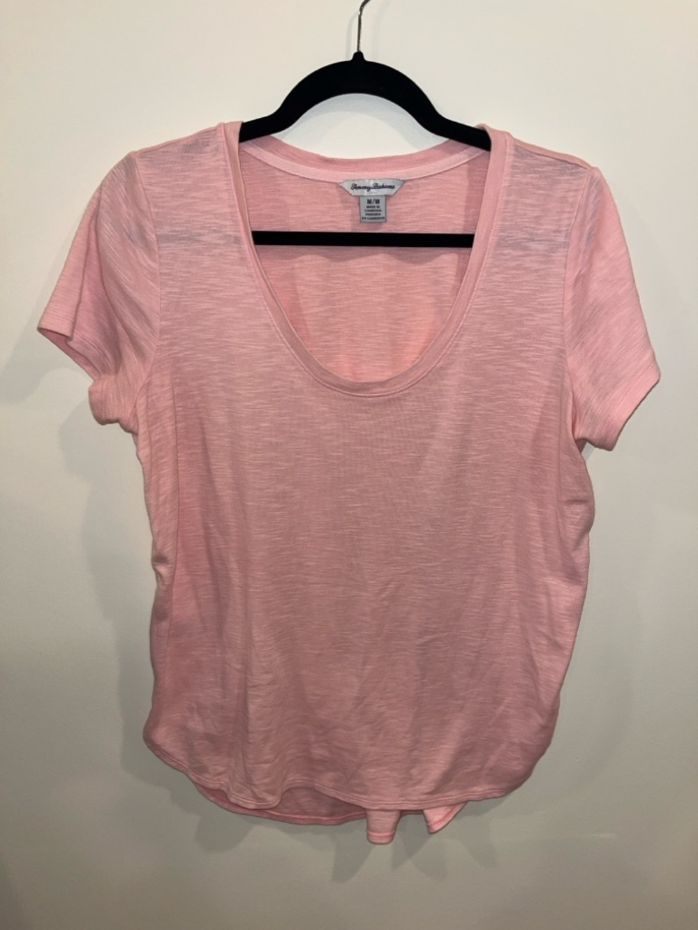 Tommy Bahama Scoop Neck Short Sleeve Tee Size M